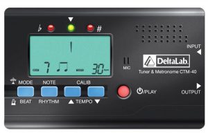 DeltaLab CTM-40 Tuner & Metronome