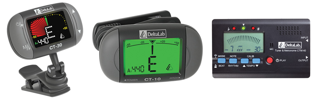 DeltaLab Digital Tuners and Metronomes